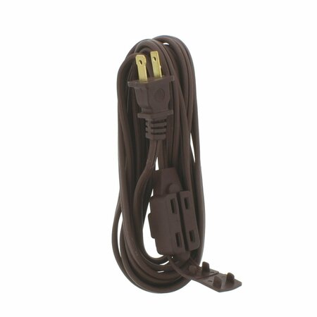 BRIGHT-WAY Cords 12ft 16/2 househld Brwn �EC670612